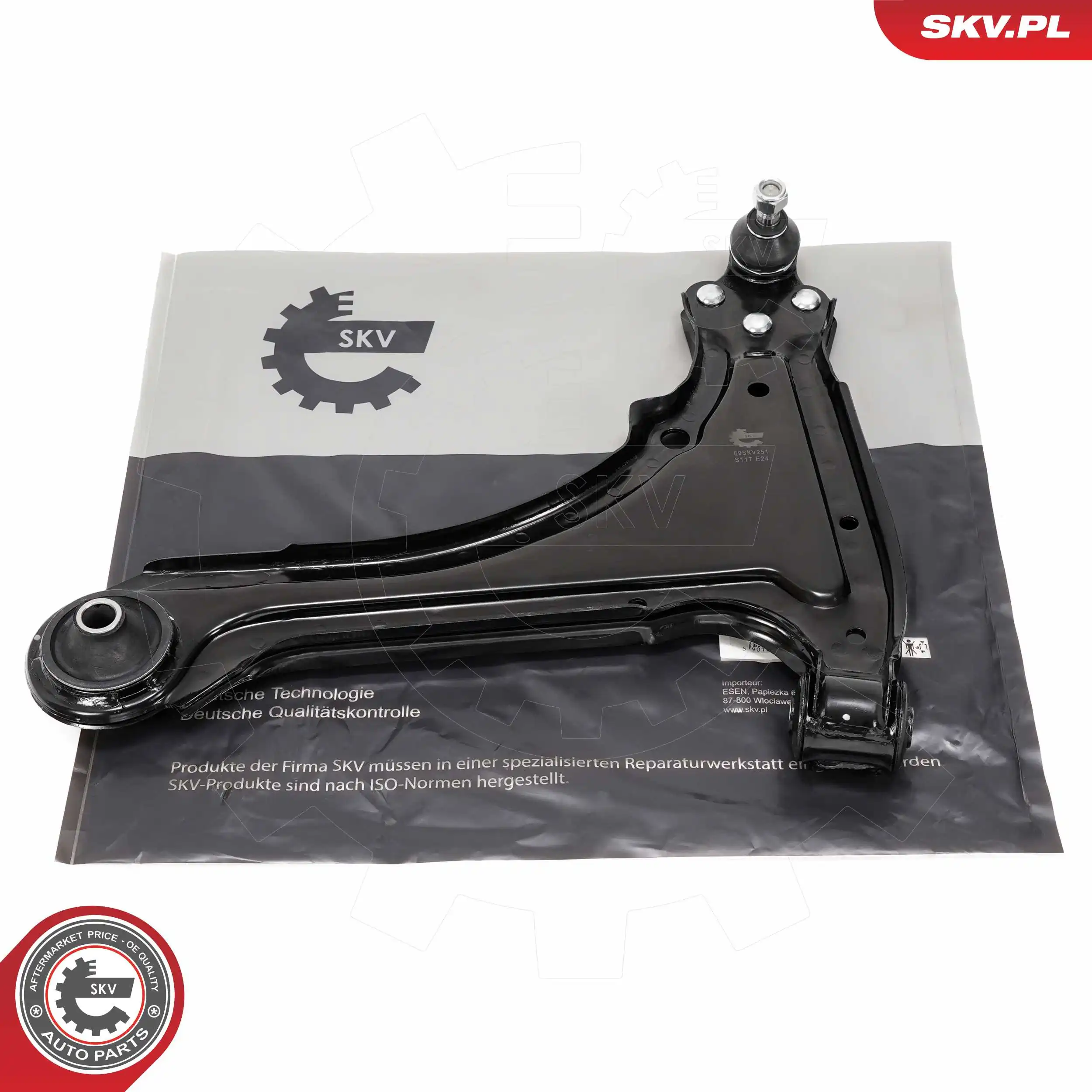 Control/Trailing Arm, wheel suspension